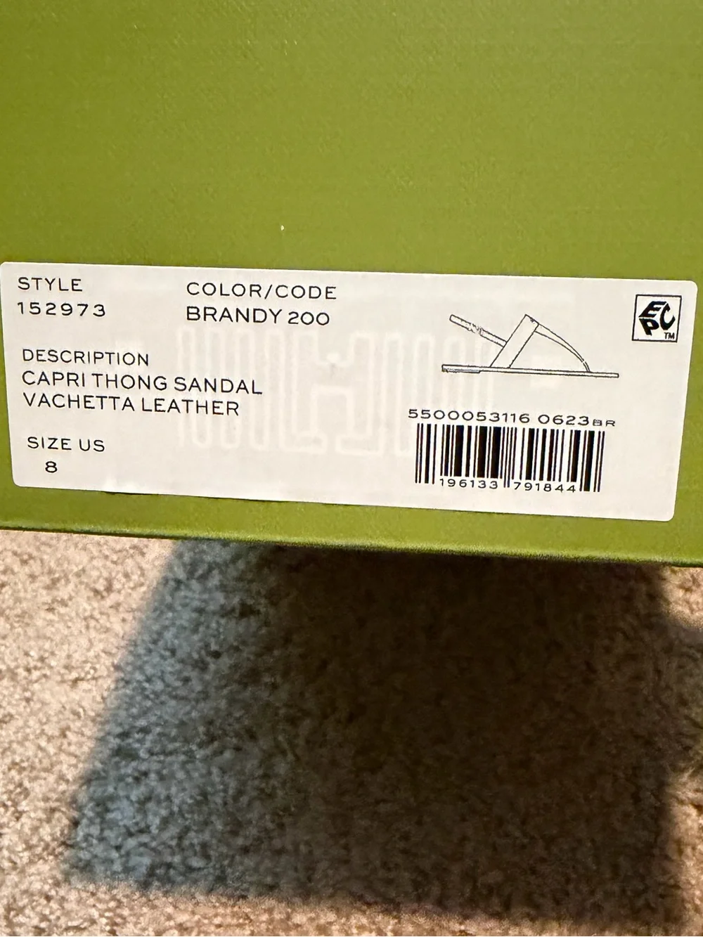 Tory Burch Capri Thong Sandals